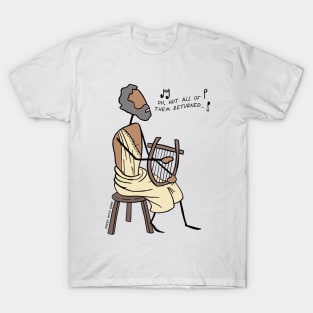 Greek Myth Comix - Demodocus the Bard T-Shirt